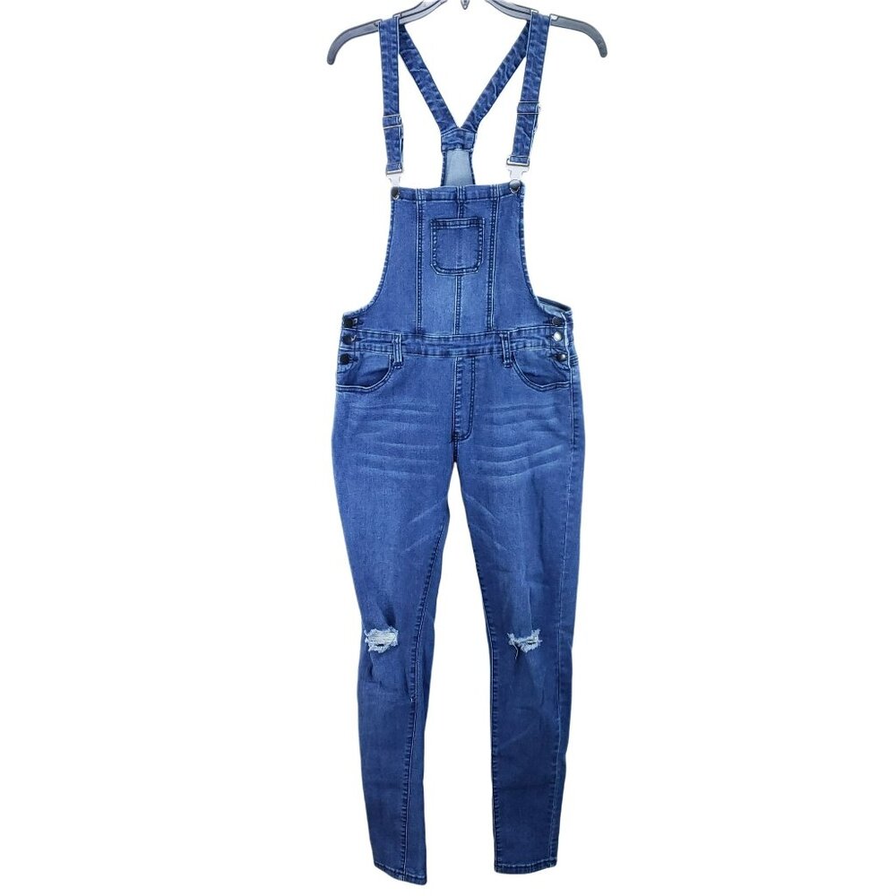 American Bazi Fashion Overalls Women's Size Large Distressed